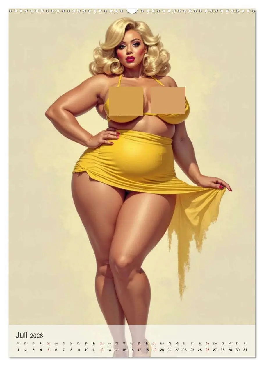 Bild: 9783457295793 | Pin-up Girls - Frech, Freizügig und Verführerisch (Wandkalender...