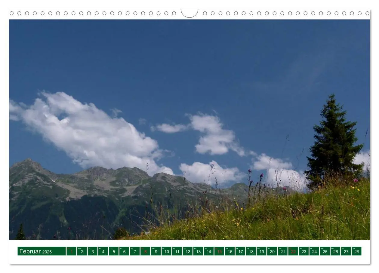 Bild: 9783516145793 | Montafon (Wandkalender 2026 DIN A3 quer), CALVENDO Monatskalender