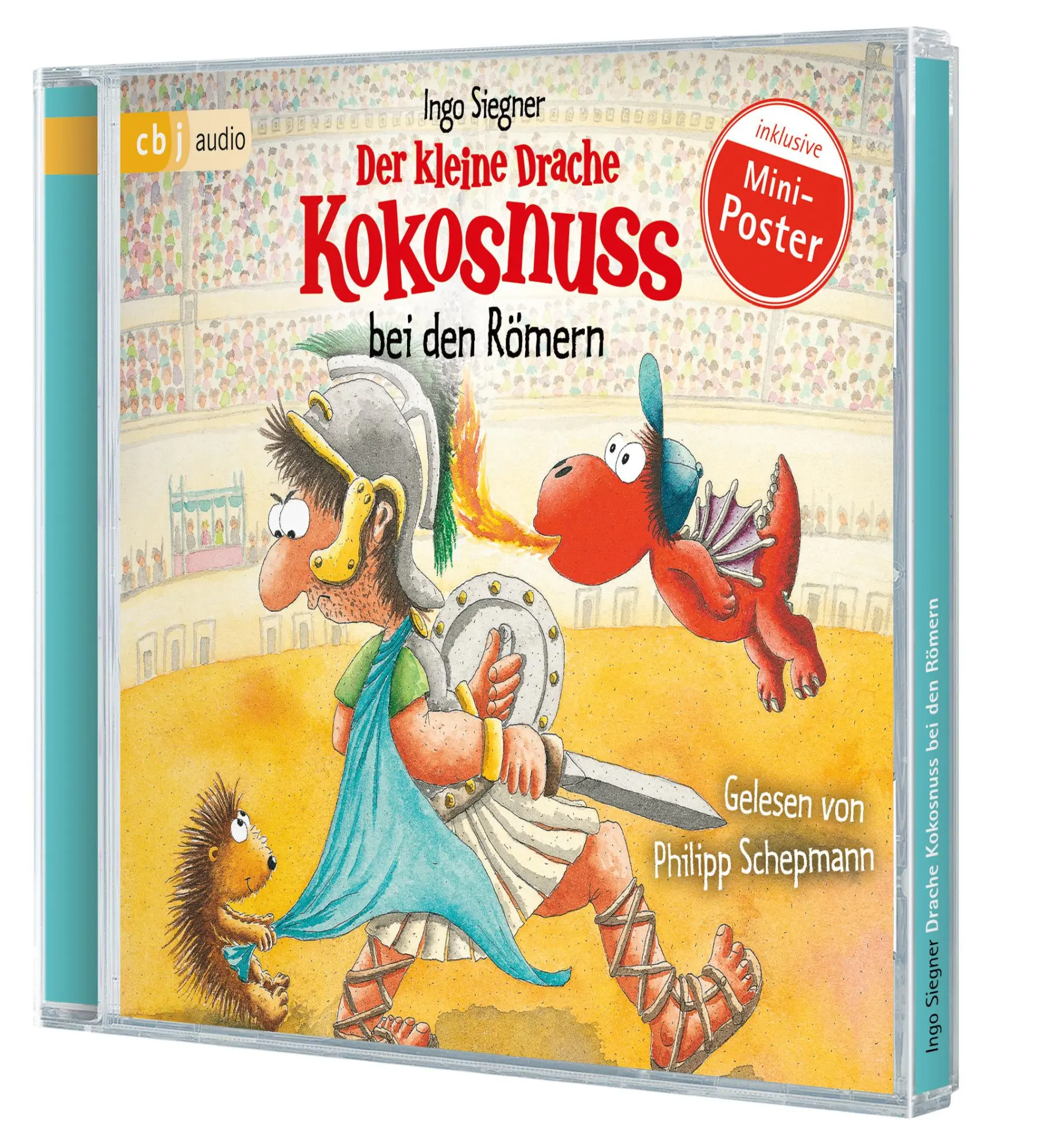 Bild: 9783837145793 | Der kleine Drache Kokosnuss bei den Römern | Ingo Siegner | Audio-CD