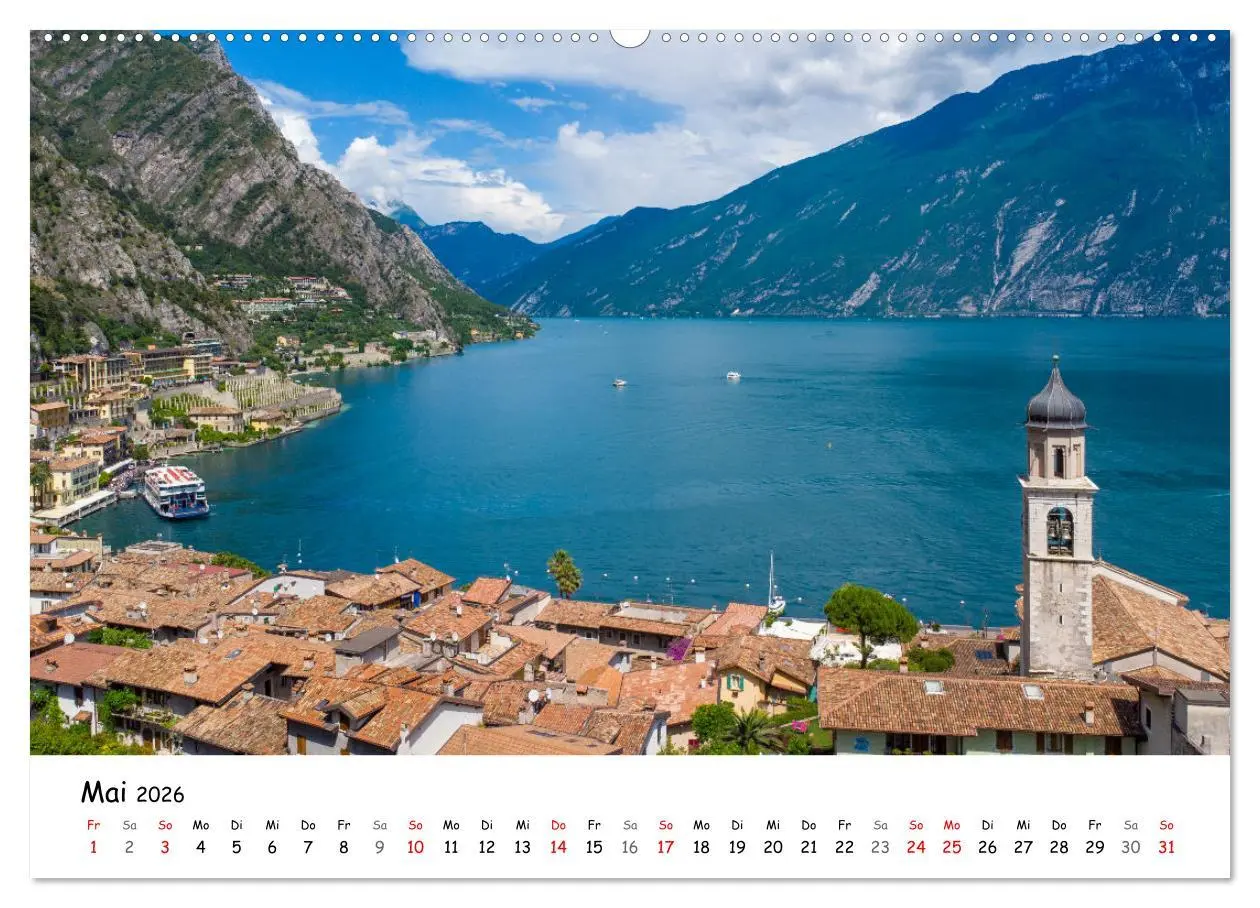 Bild: 9783457355893 | Limone sul Garda - Die Heimat der Zitrone am Gardasee (Wandkalender...