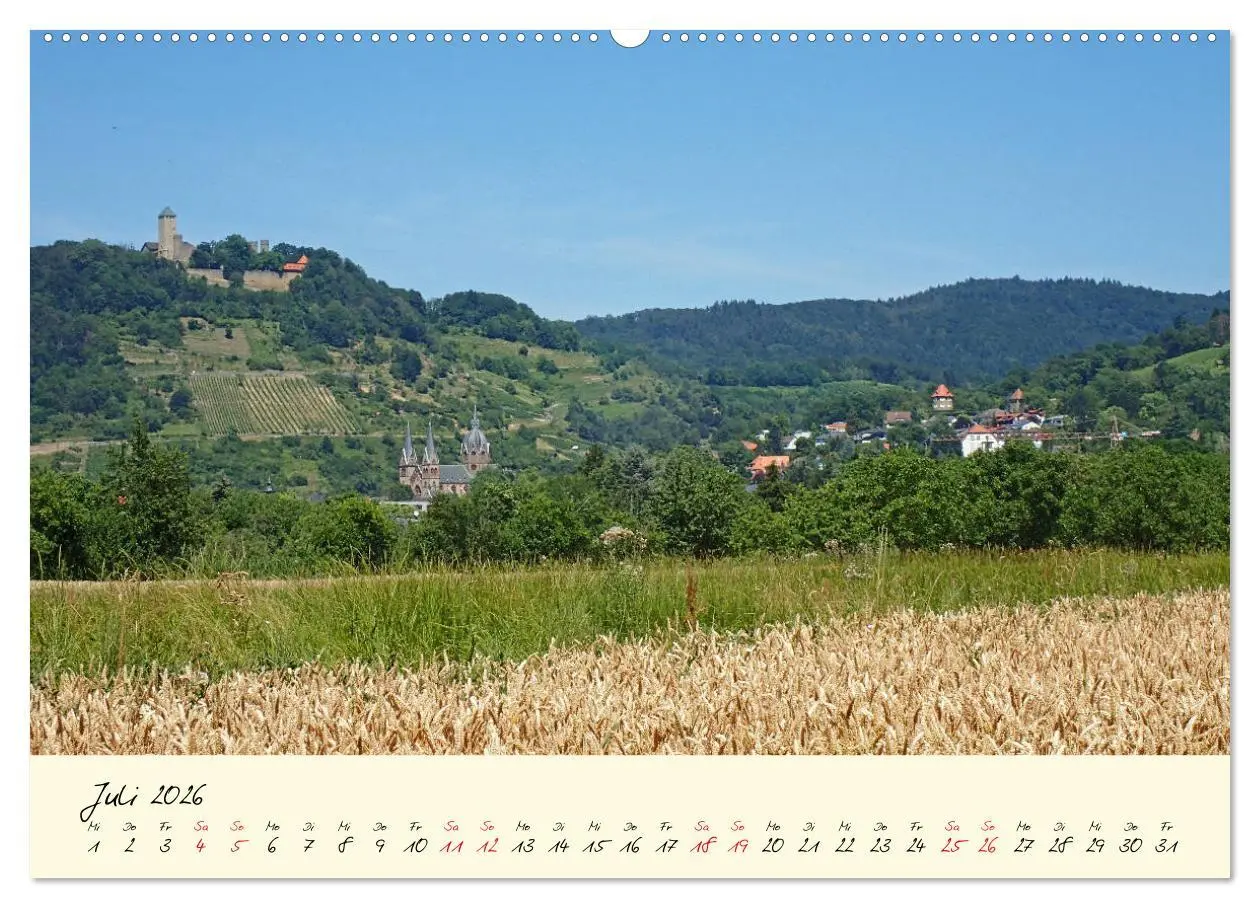 Bild: 9783457735893 | Malerisches Heppenheim an der Bergstraße (Wandkalender 2026 DIN A2...