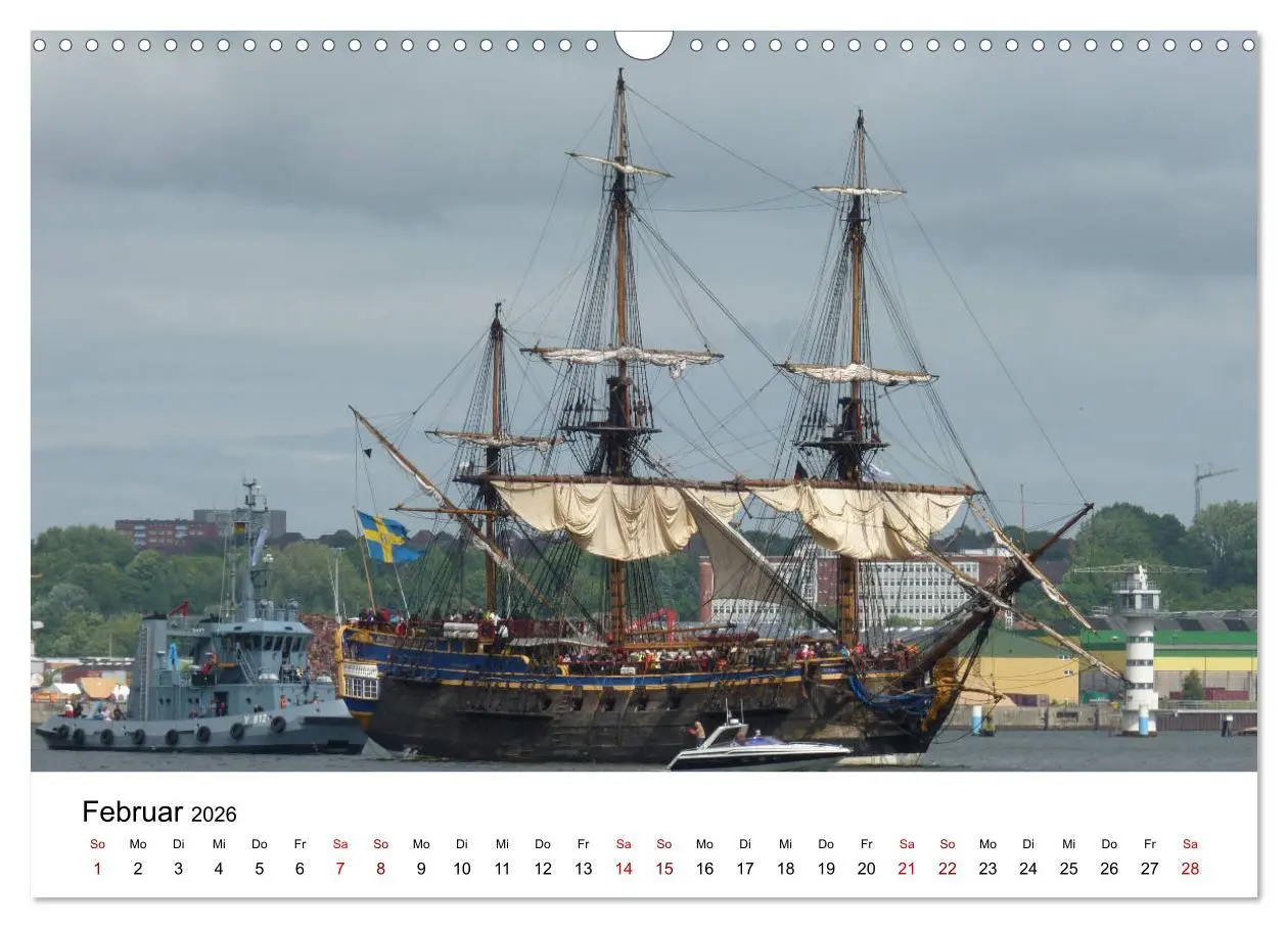 Bild: 9783457805893 | Impressionen von der Kieler Förde (Wandkalender 2026 DIN A3 quer),...