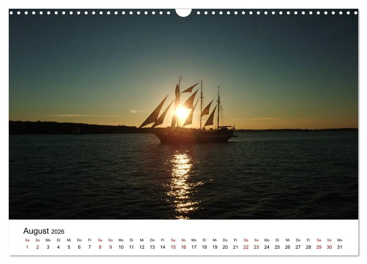 Bild: 9783457805893 | Impressionen von der Kieler Förde (Wandkalender 2026 DIN A3 quer),...