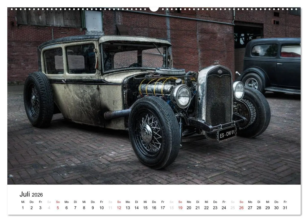 Bild: 9783516065893 | Custom Cars - Männerträume werden wahr (Wandkalender 2026 DIN A2...