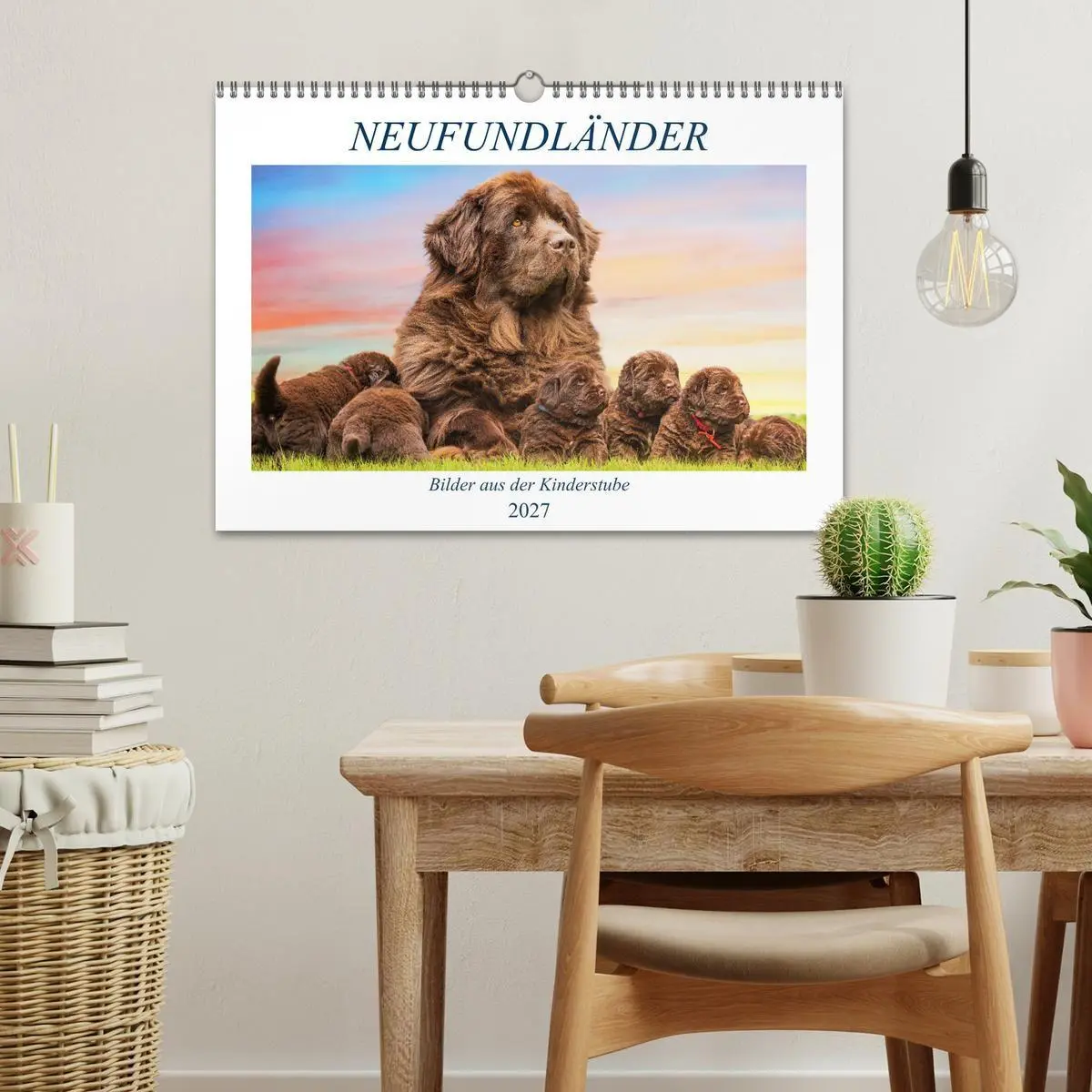 Bild: 9783569465893 | Neufundländer - Bilder aus der Kinderstube (Wandkalender 2027 DIN...