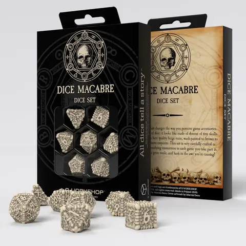 Cover: 5907699495993 | Dice Macabre Set | QWODMR3G | Q-Workshop | EAN 5907699495993