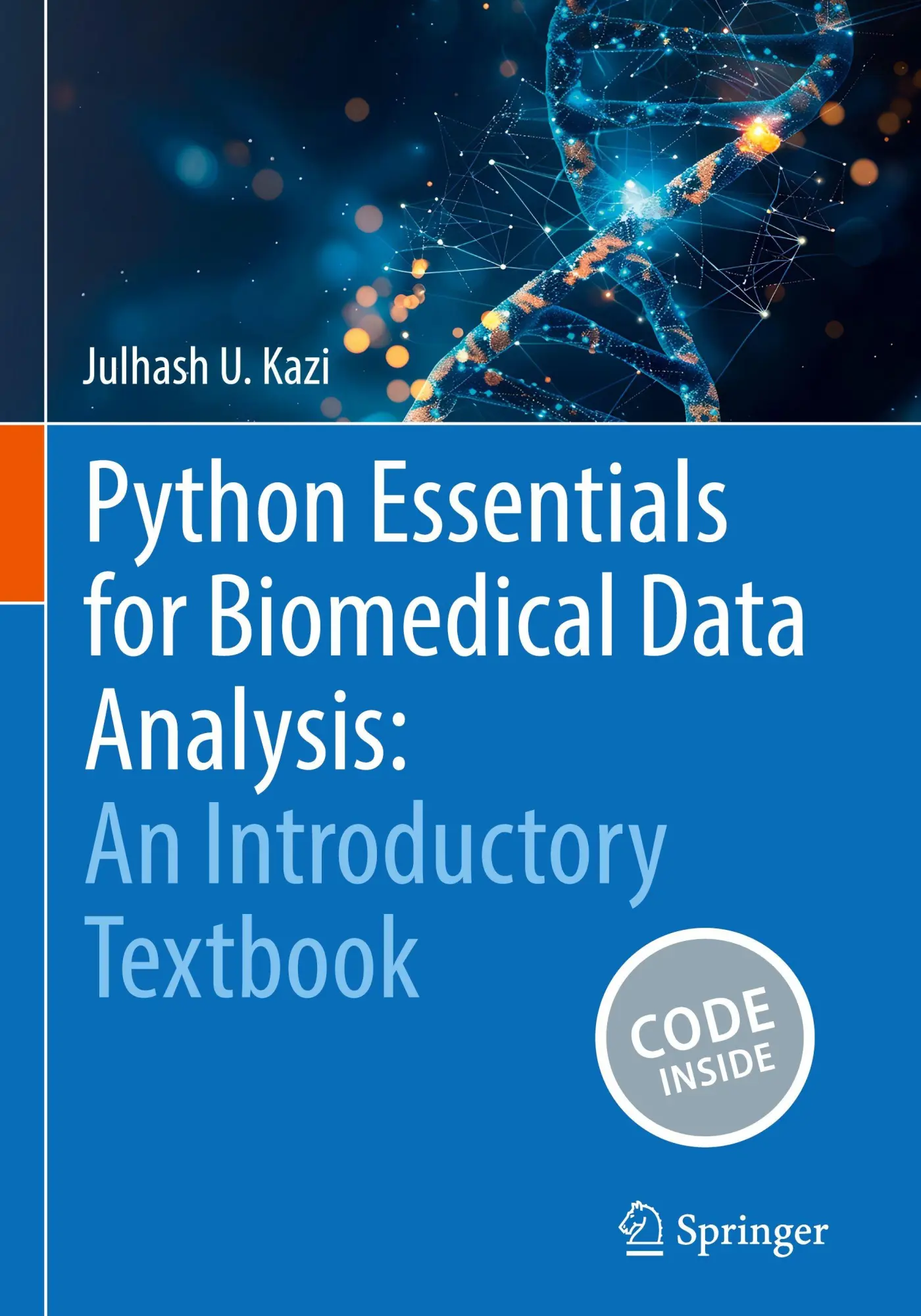 Cover: 9783031855993 | Python Essentials for Biomedical Data Analysis: An Introductory...