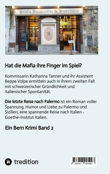 Bild: 9783347905993 | Die letzte Reise nach Palermo | Ein Bern Krimi Band 2. DE | Marretta
