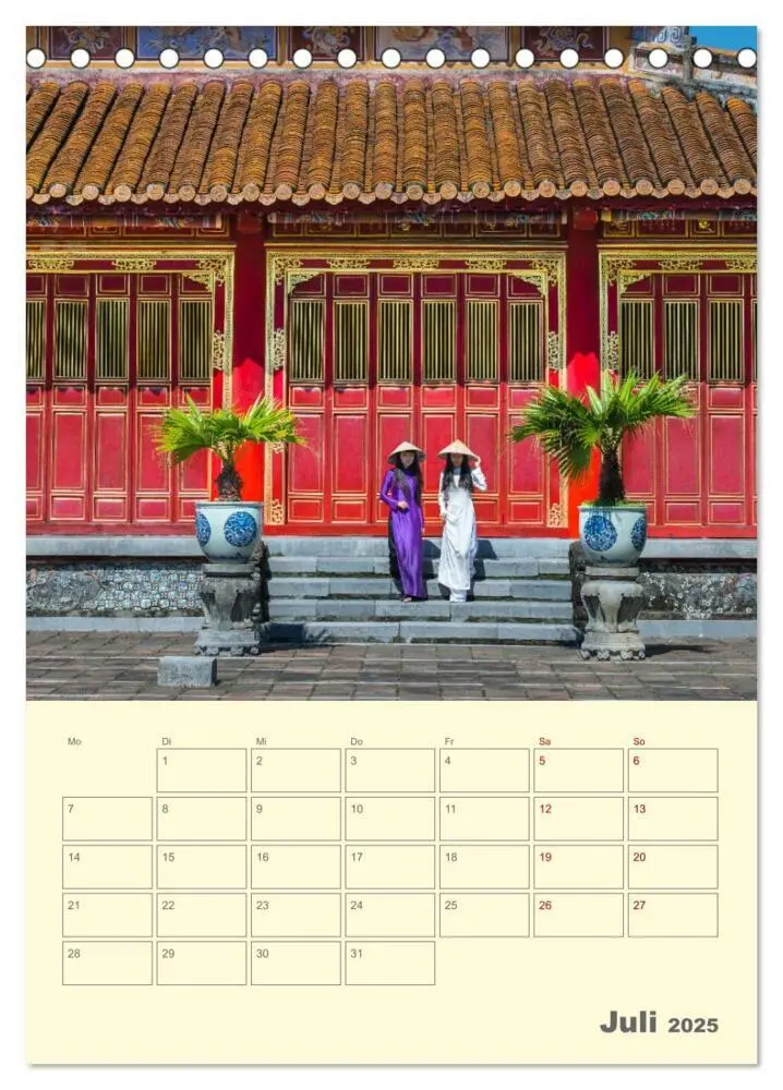 Bild: 9783435945993 | SÜDOSTASIEN - Mein URLAUBSPLANER (Tischkalender 2025 DIN A5 hoch),...