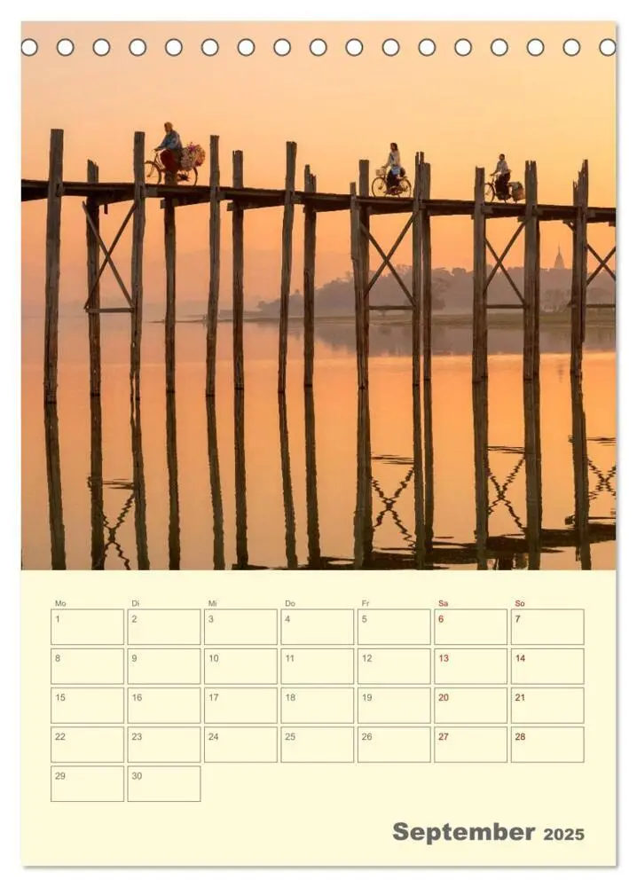 Bild: 9783435945993 | SÜDOSTASIEN - Mein URLAUBSPLANER (Tischkalender 2025 DIN A5 hoch),...