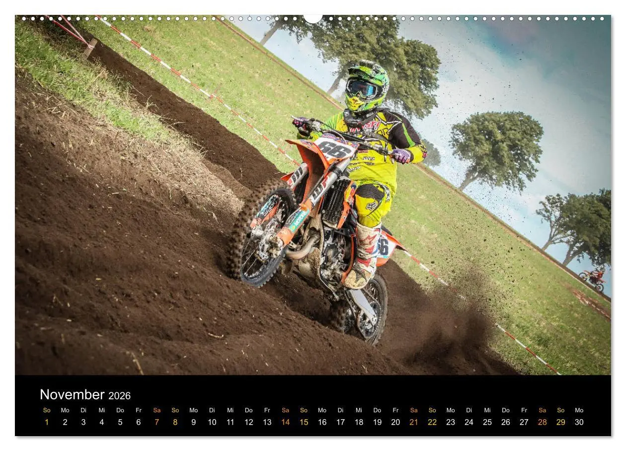 Bild: 9783457895993 | MX Racing 2026 (Wandkalender 2026 DIN A2 quer), CALVENDO...