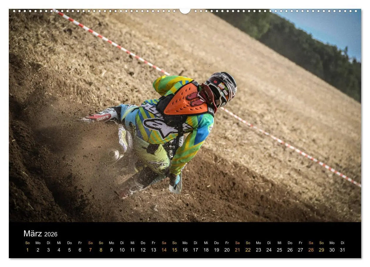 Bild: 9783457895993 | MX Racing 2026 (Wandkalender 2026 DIN A2 quer), CALVENDO...