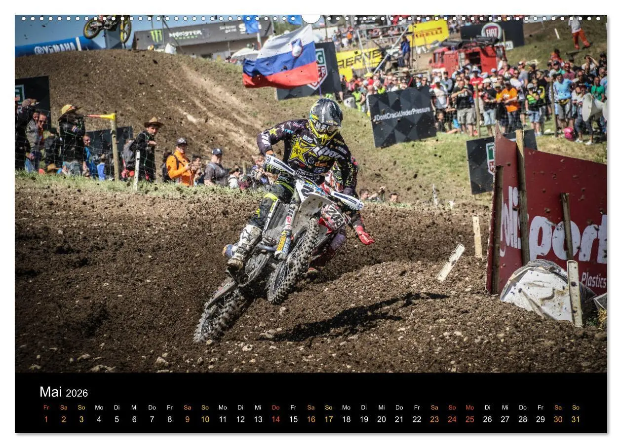 Bild: 9783457895993 | MX Racing 2026 (Wandkalender 2026 DIN A2 quer), CALVENDO...