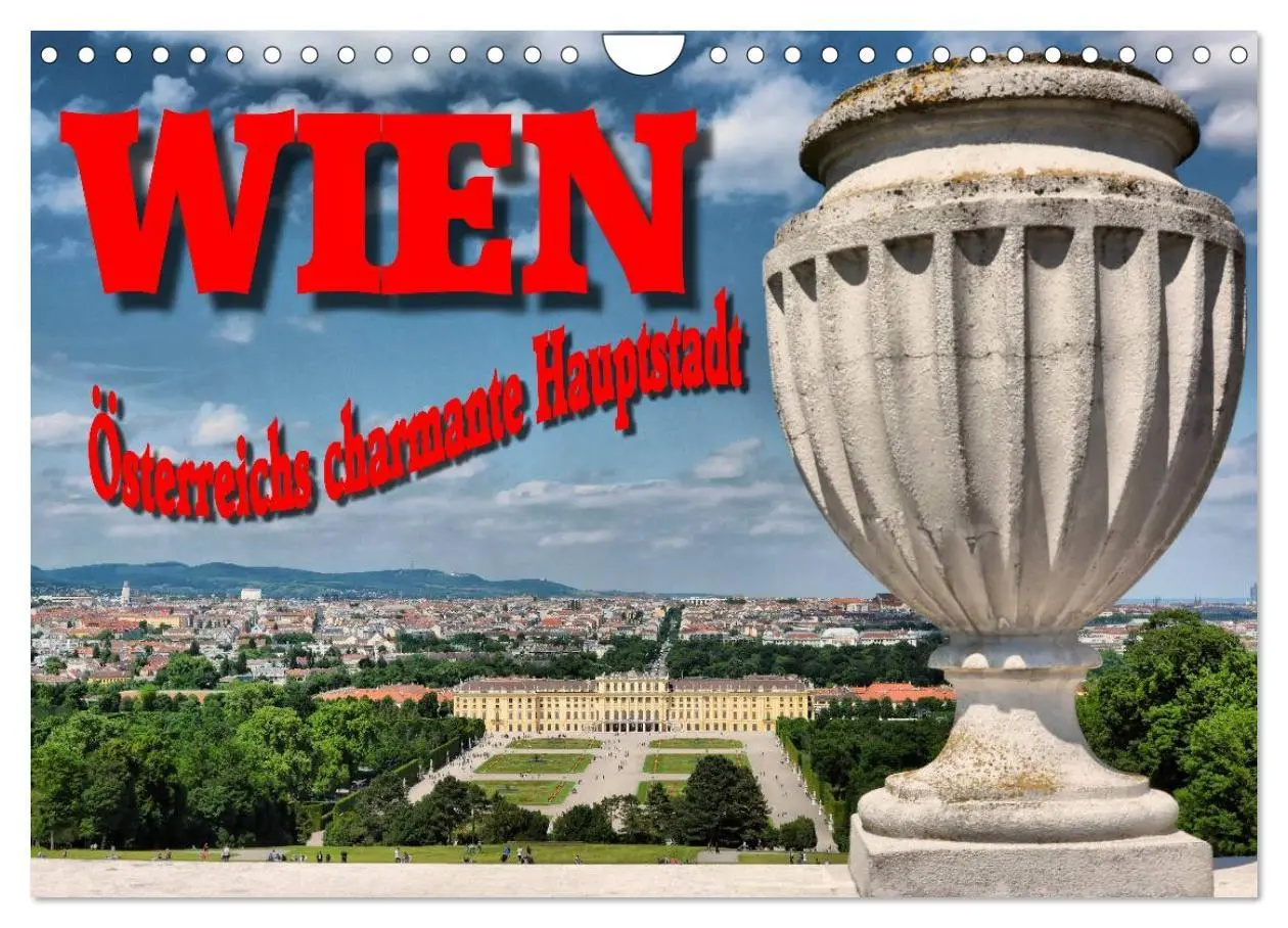 Cover: 9783516055993 | Wien - Österreichs charmante Hauptstadt (Wandkalender 2026 DIN A4...