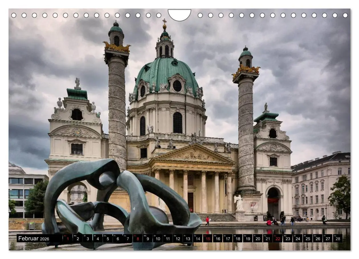 Bild: 9783516055993 | Wien - Österreichs charmante Hauptstadt (Wandkalender 2026 DIN A4...