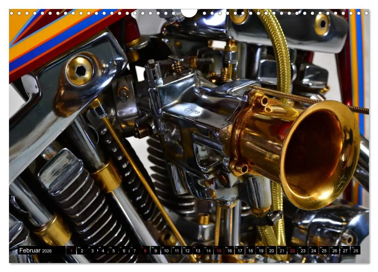 Bild: 9783516125993 | Harley Classic Chopper (Wandkalender 2026 DIN A3 quer), CALVENDO...