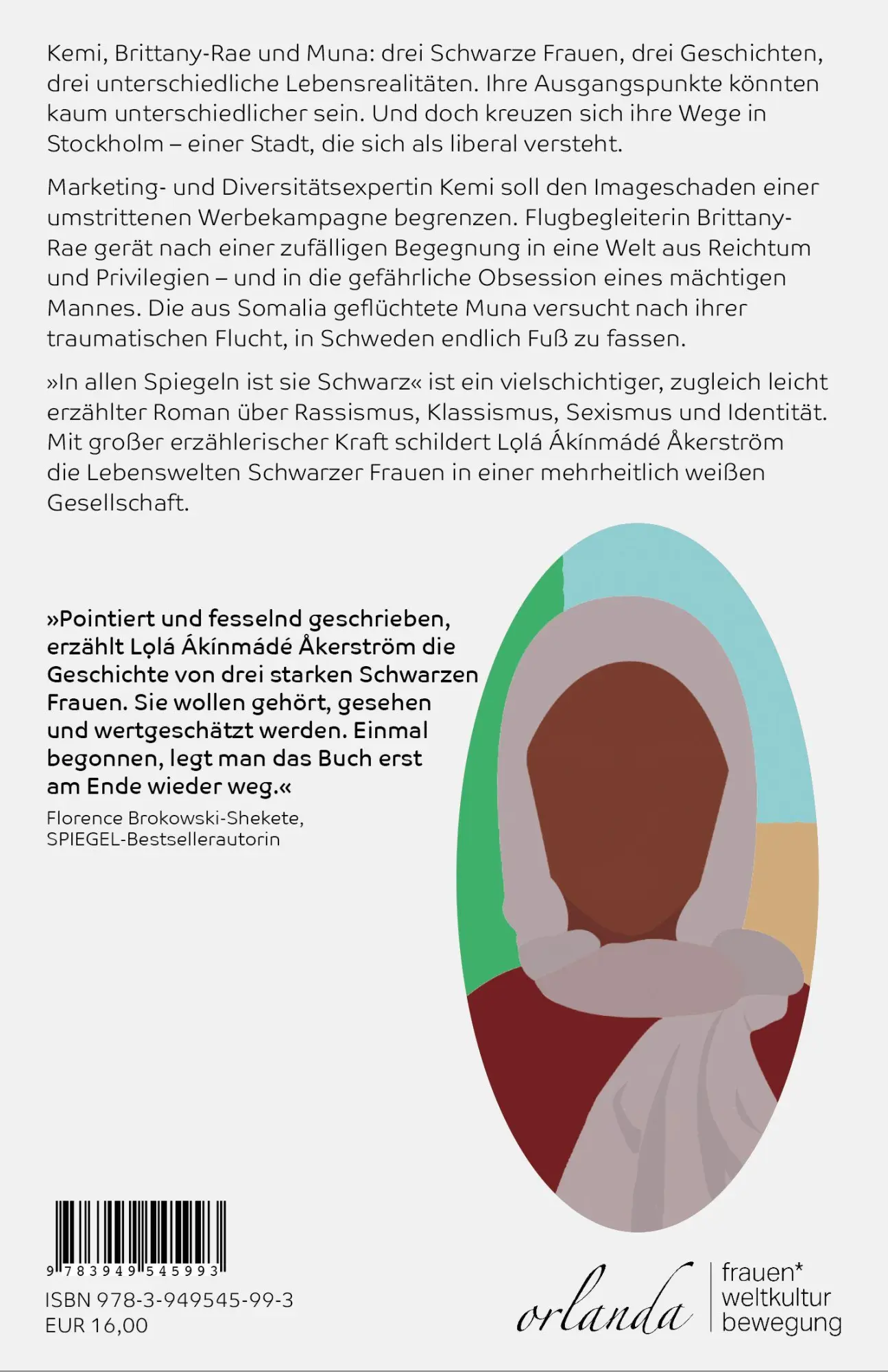 Autor: 9783949545993 | In allen Spiegeln ist sie Schwarz | Roman | Lolá Ákínmádé Åkerström