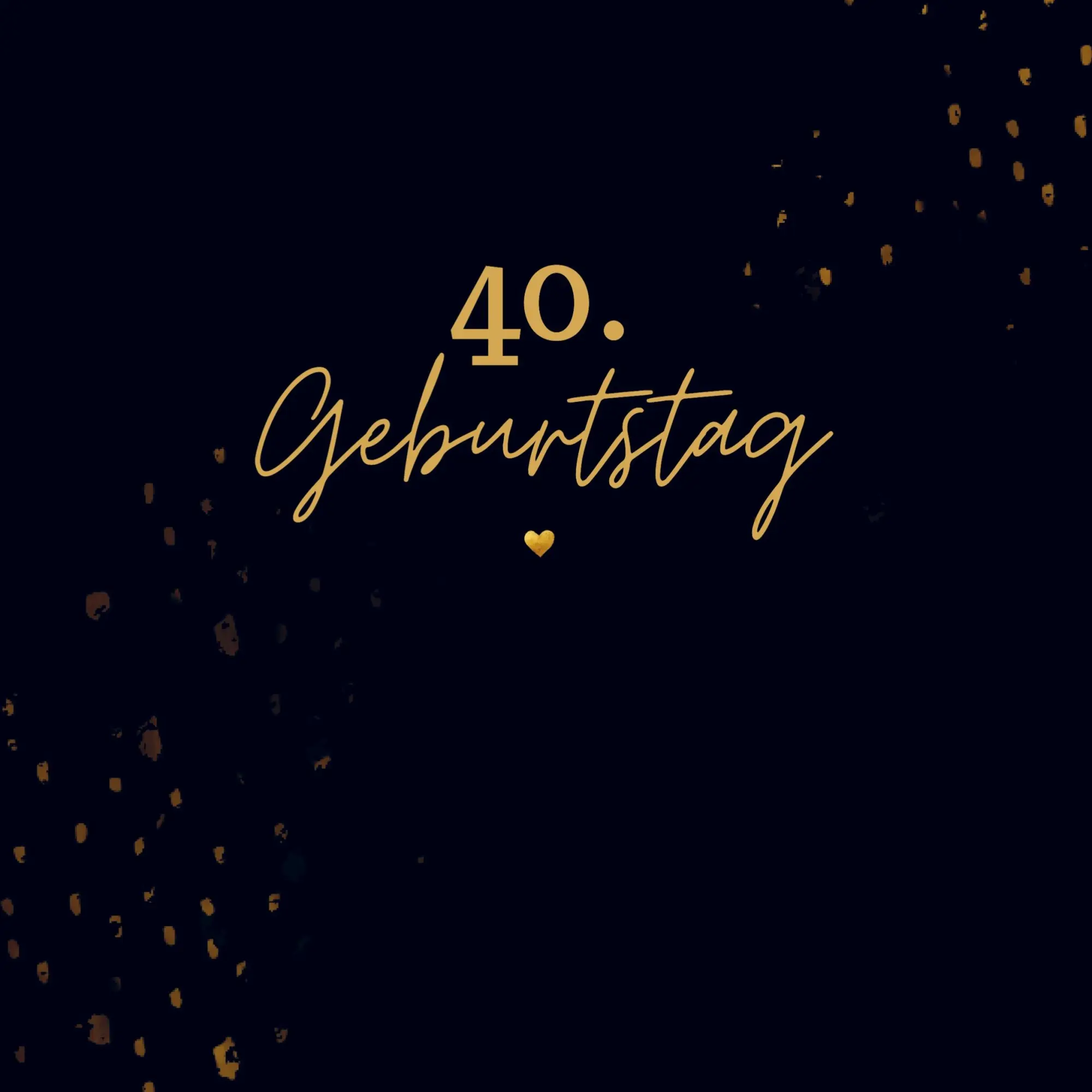 Cover: 9789403735993 | 40. Geburtstag- Gästebuch Blanko | Julia S. Klein | Taschenbuch | 2024