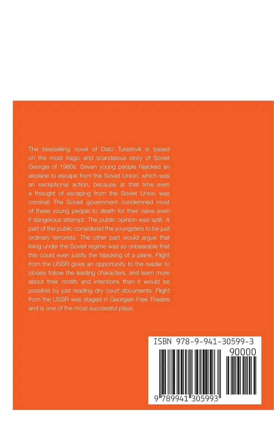 Rückseite: 9789941305993 | Flight from the USSR | Dato Turashvili | Taschenbuch | Englisch | 2022