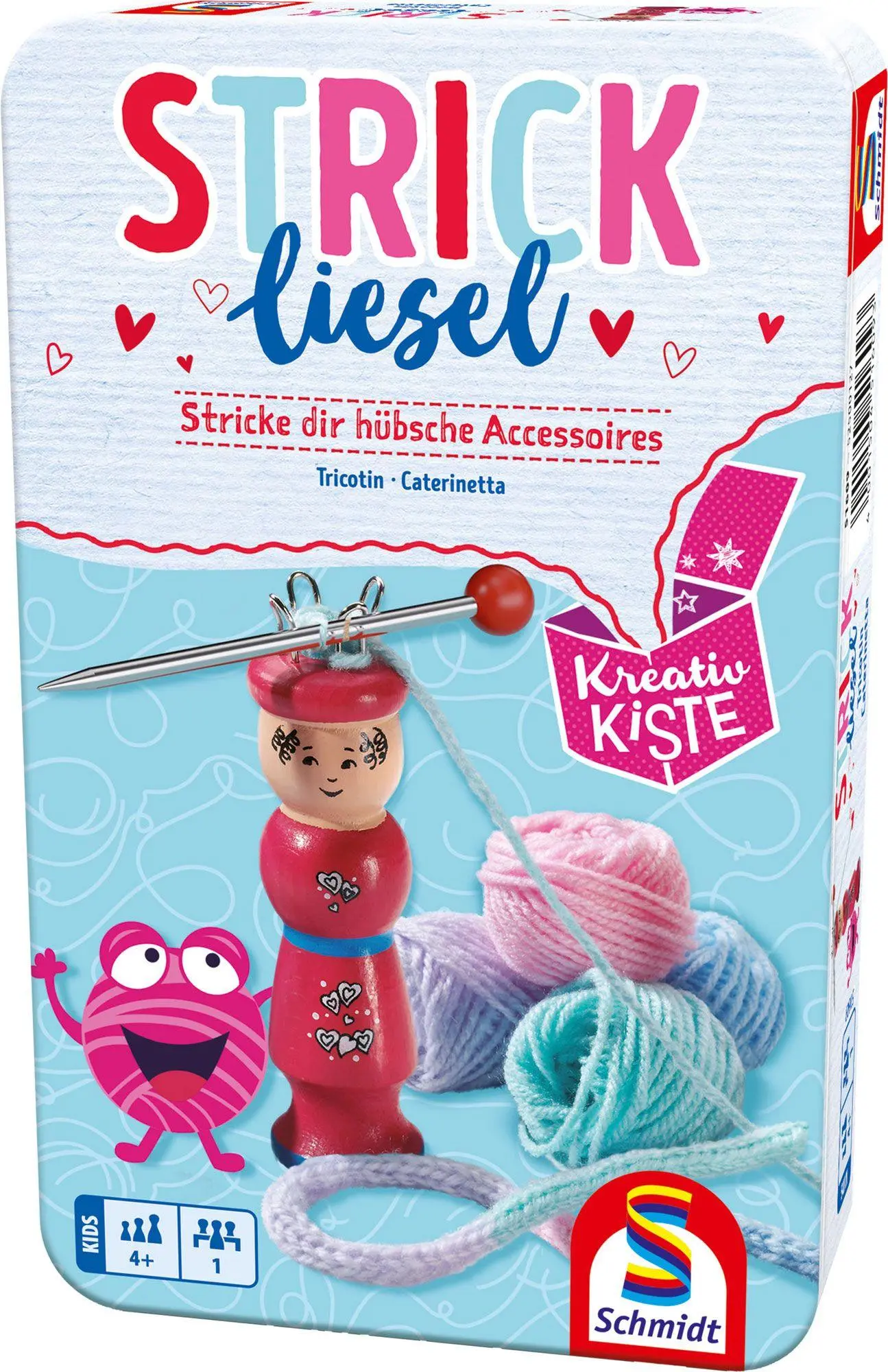 Cover: 4001504516093 | Strickliesel NEU 2025 | Bring-Mich-Mit Spiel in Metalldose | Deutsch