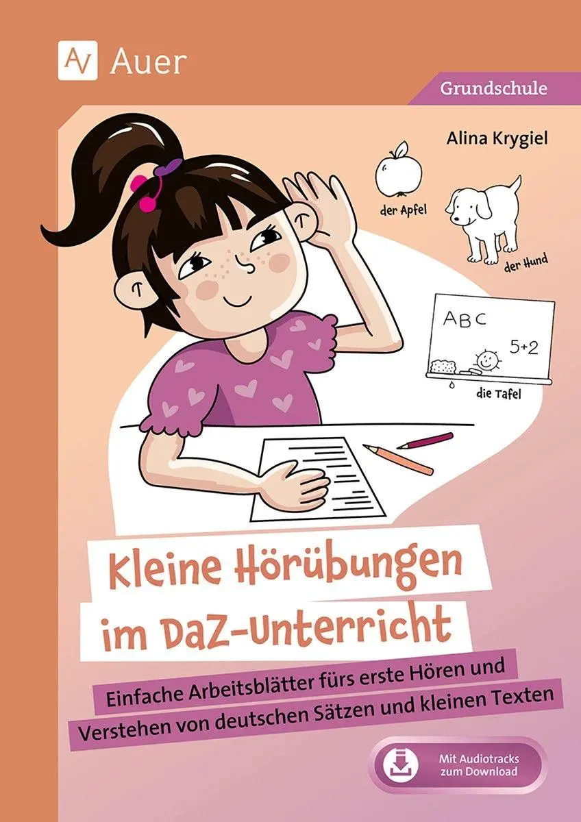 Cover: 9783403086093 | Kleine Hörübungen im DaZ-Unterricht Grundschule | Alina Krygiel | 2025