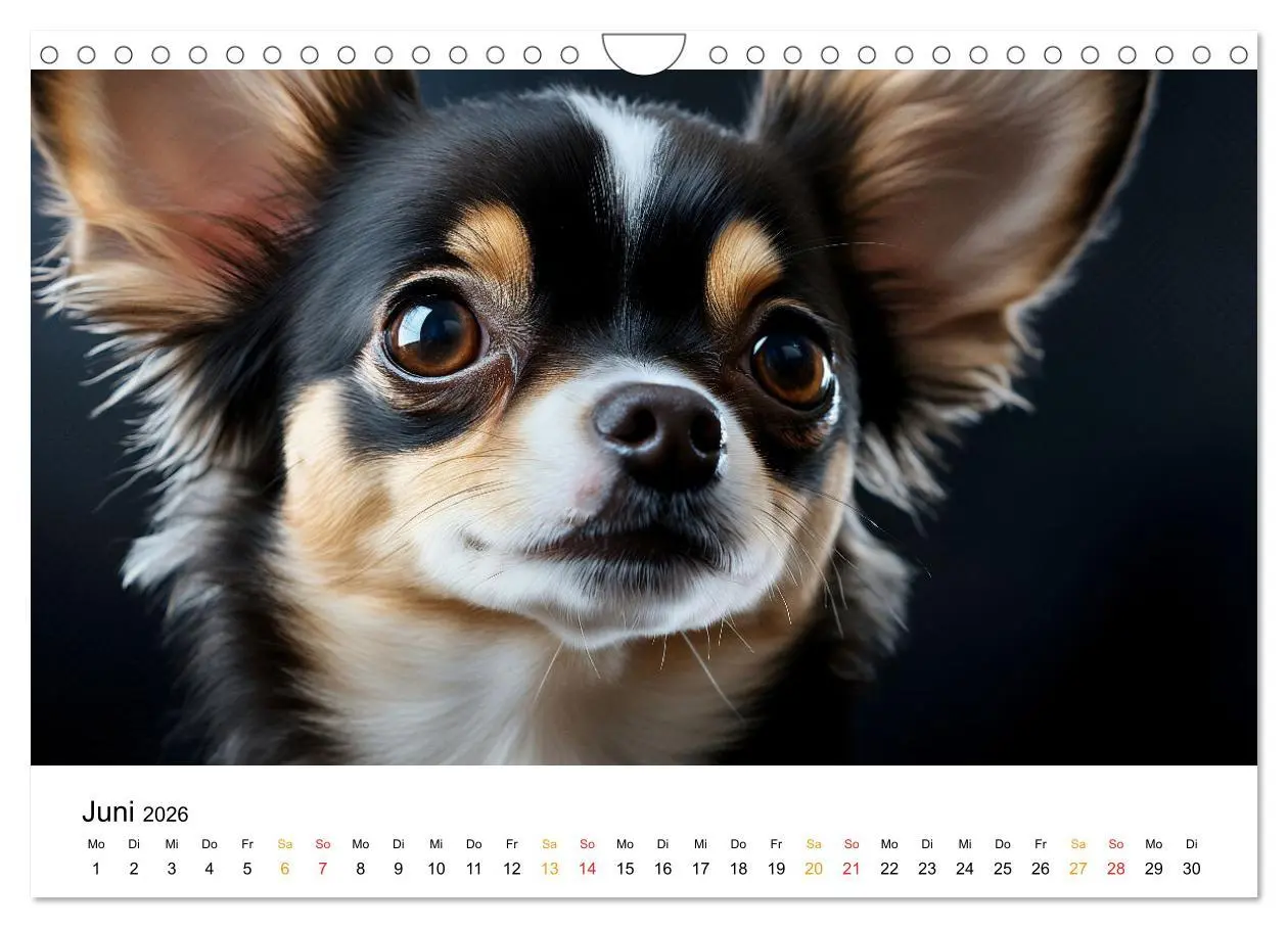 Bild: 9783457306093 | Chihuahua - kleine Energiebündel (Wandkalender 2026 DIN A4 quer),...