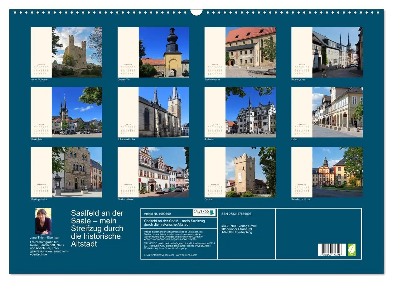 Bild: 9783457856093 | Saalfeld an der Saale - mein Streifzug durch die historische...