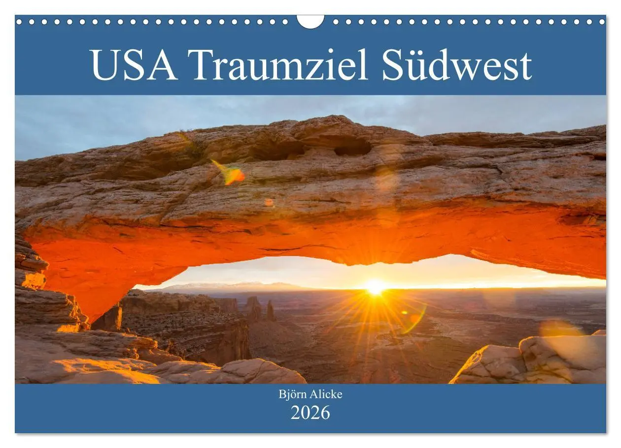 Cover: 9783457926093 | USA Traumziel Südwest (Wandkalender 2026 DIN A3 quer), CALVENDO...