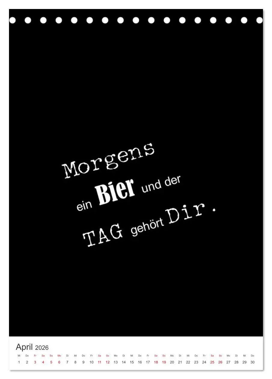 Bild: 9783516326093 | SPRUCH-Beutel voller Sprüche rund ums TRINKEN (Tischkalender 2026...