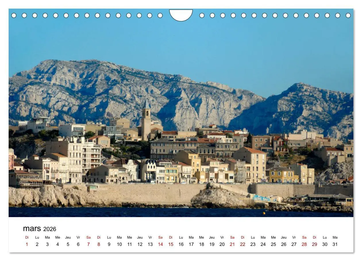 Bild: 9783516566093 | Marseille Côte et Corniche (Calendrier mural 2026 DIN A4 vertical),...