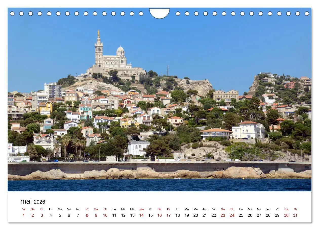 Bild: 9783516566093 | Marseille Côte et Corniche (Calendrier mural 2026 DIN A4 vertical),...