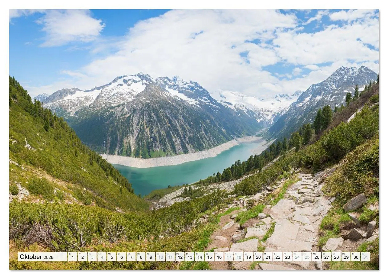 Bild: 9783516636093 | Zillertal - Bergidylle rund um Mayrhofen 2026 (Wandkalender 2026...