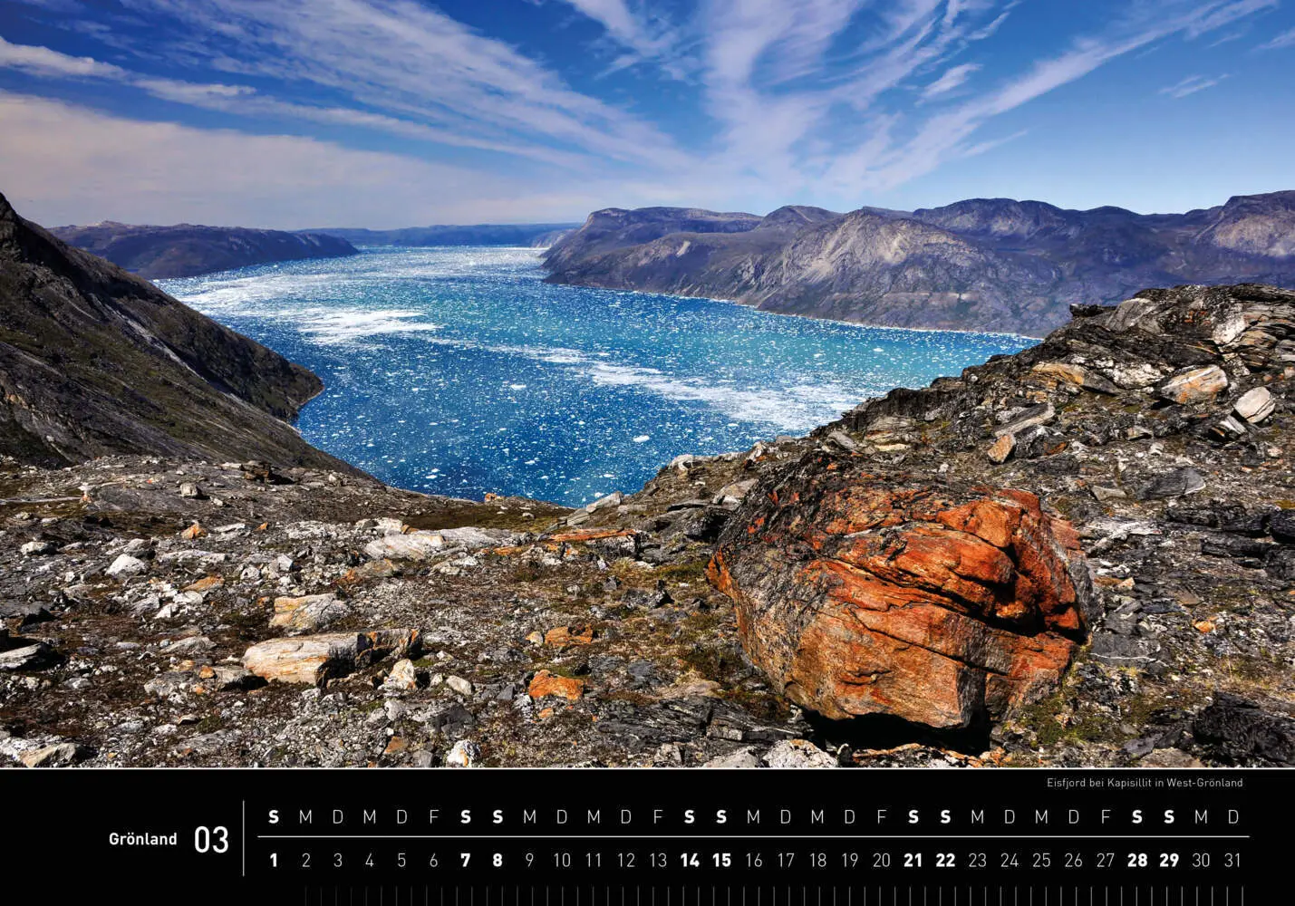 Bild: 9783968556093 | Grönland Premiumkalender 2026 | Martin Wein | Kalender | Spiralbindung