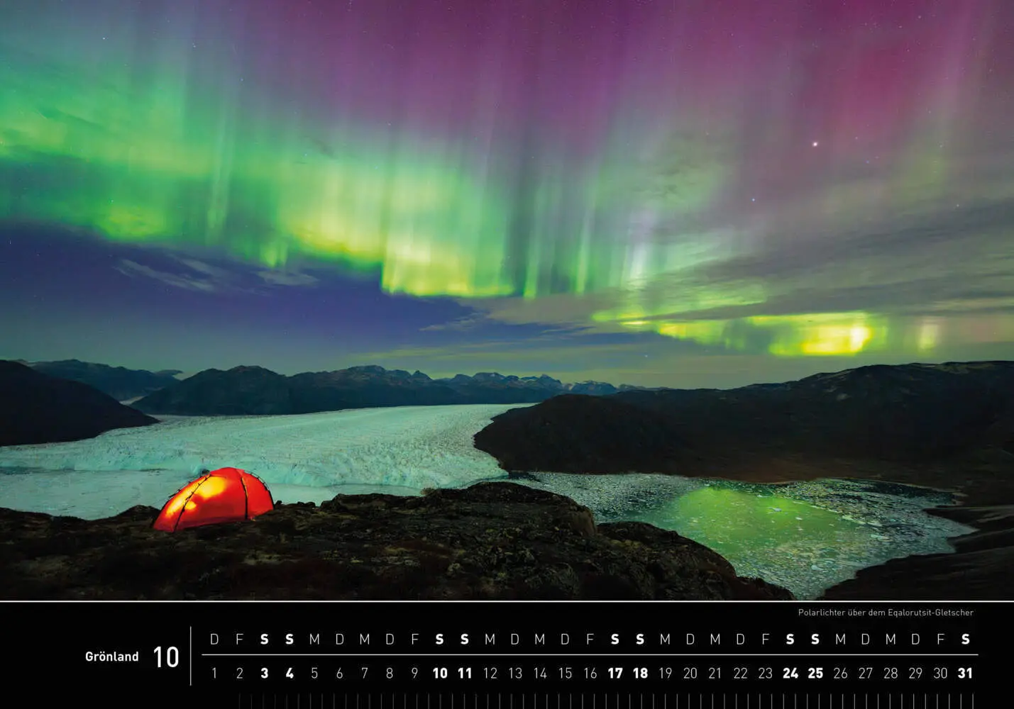 Bild: 9783968556093 | Grönland Premiumkalender 2026 | Martin Wein | Kalender | Spiralbindung