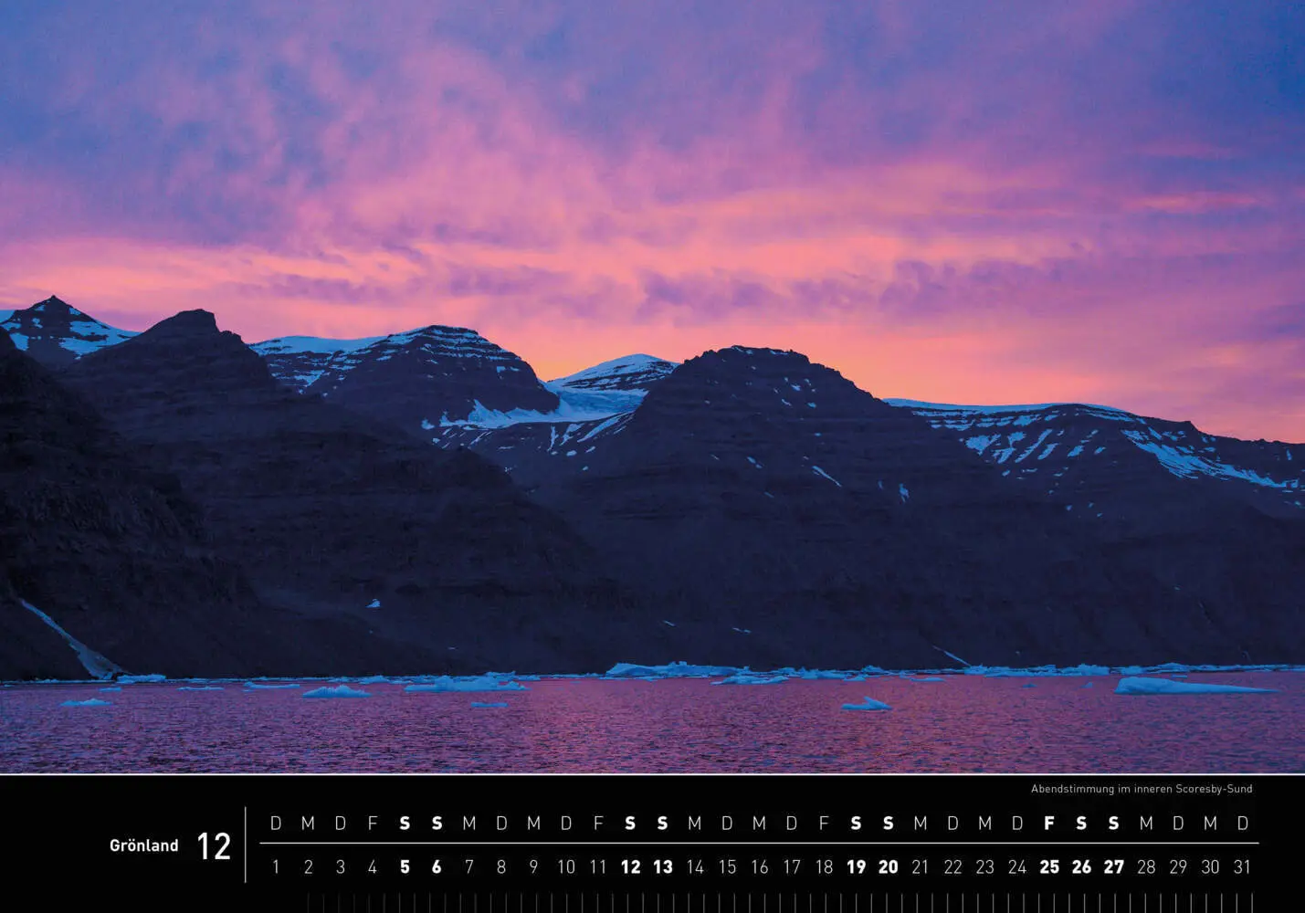 Bild: 9783968556093 | Grönland Premiumkalender 2026 | Martin Wein | Kalender | Spiralbindung