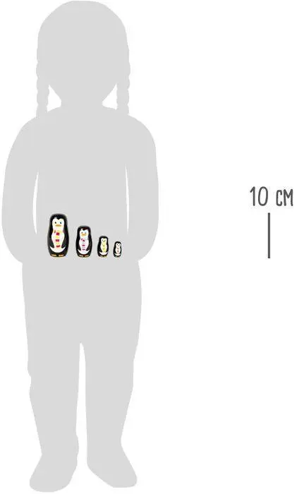 Bild: 4020972106193 | Matrjoschka Pinguin-Familie | 10619 | Deutsch | 2023