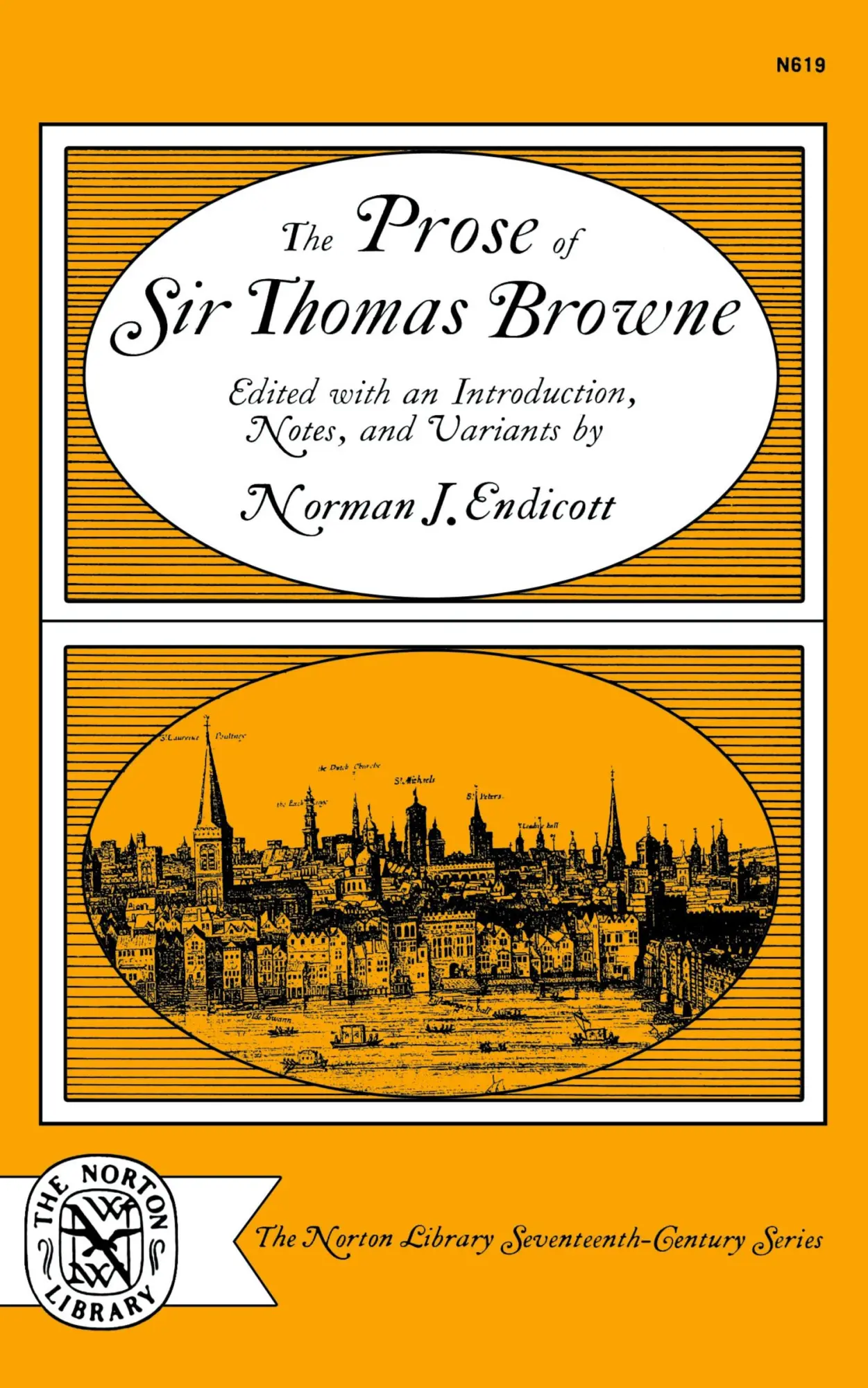 Cover: 9780393006193 | The Prose of Sir Thomas Browne | Thomas Browne | Taschenbuch