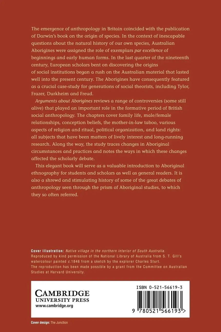 Rückseite: 9780521566193 | Arguments about Aborigines | L. R. Hiatt | Taschenbuch | Englisch