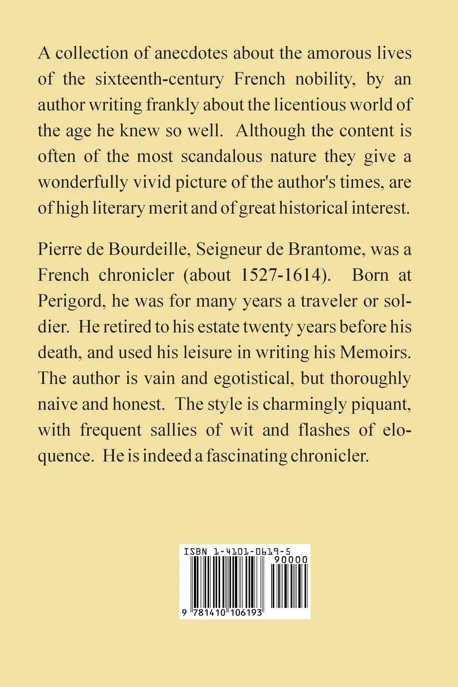 Rückseite: 9781410106193 | Lives of Fair and Gallant Ladies | Seigneur De Brantome | Taschenbuch
