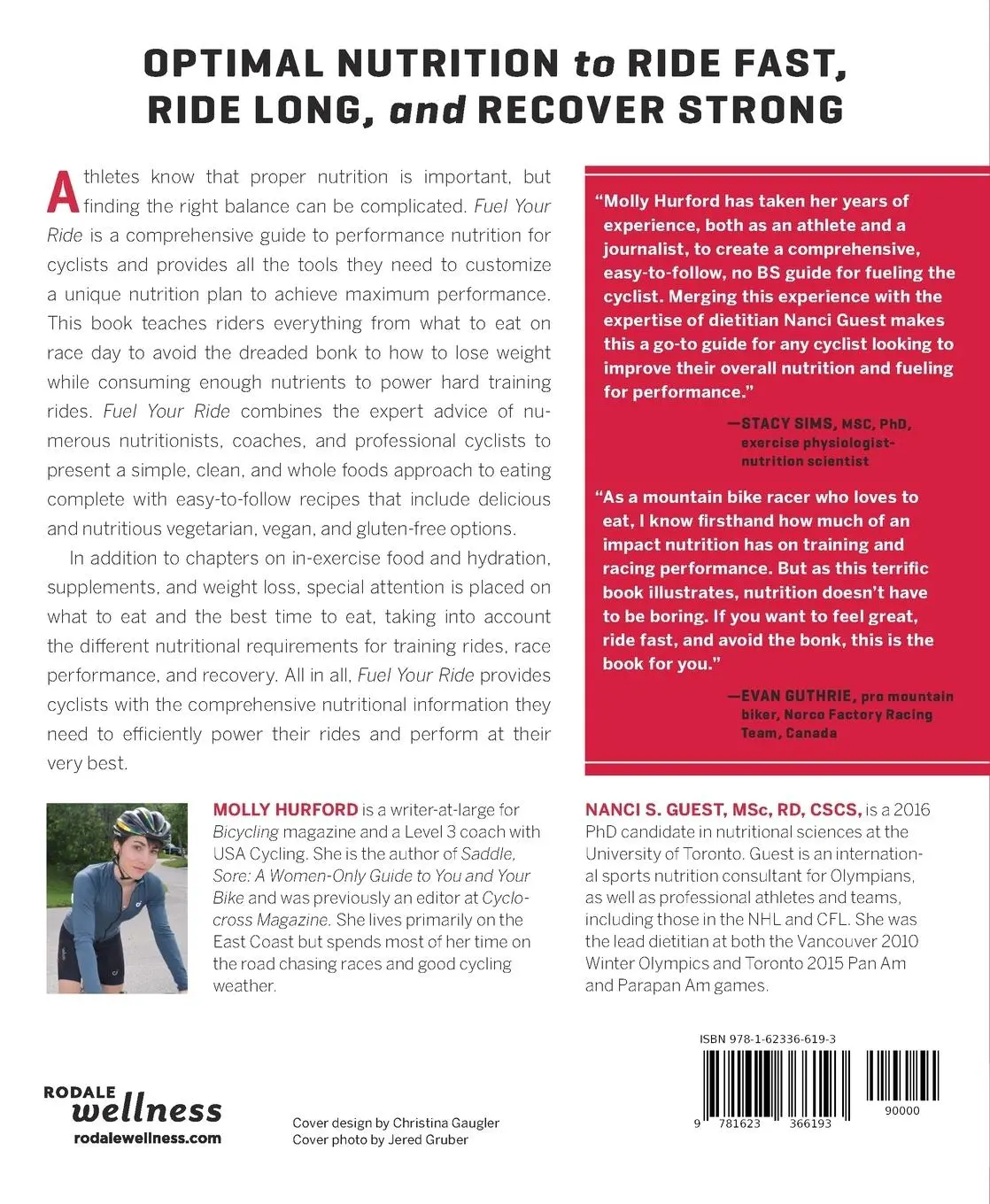 Rückseite: 9781623366193 | Fuel Your Ride | Complete Performance Nutrition for Cyclists | Buch