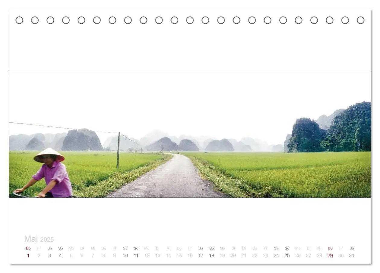 Bild: 9783435686193 | Vietnam Panorama (Tischkalender 2025 DIN A5 quer), CALVENDO...