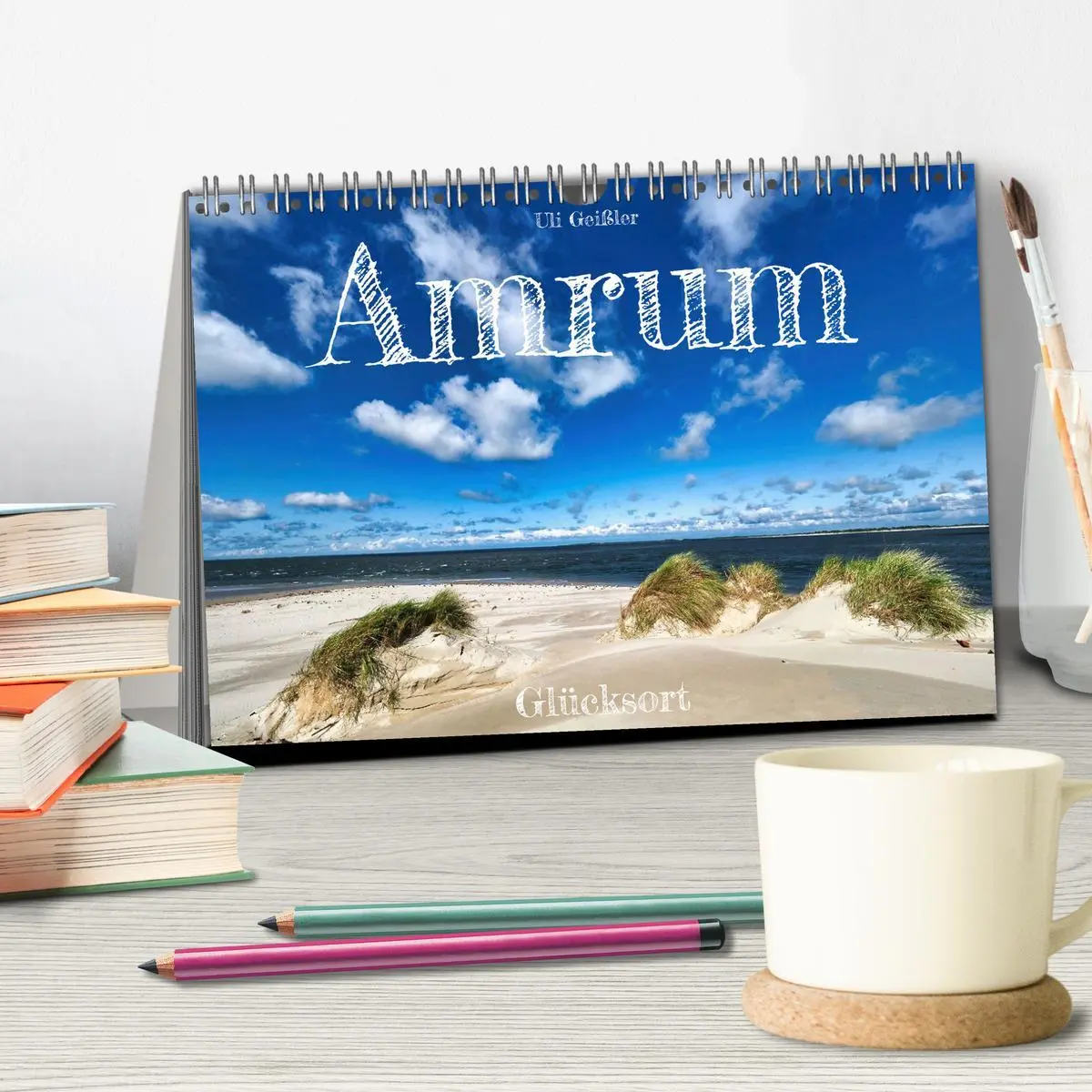 Bild: 9783516626193 | Amrum Glücksort (Tischkalender 2026 DIN A5 quer), CALVENDO...