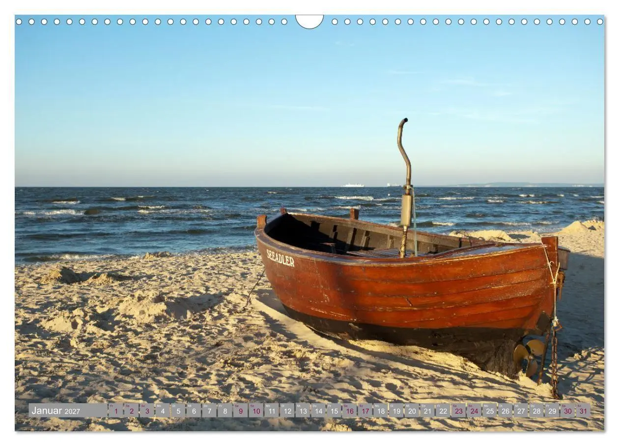 Bild: 9783516796193 | Usedom - Perle an der Ostsee (Wandkalender 2027 DIN A3 quer),...