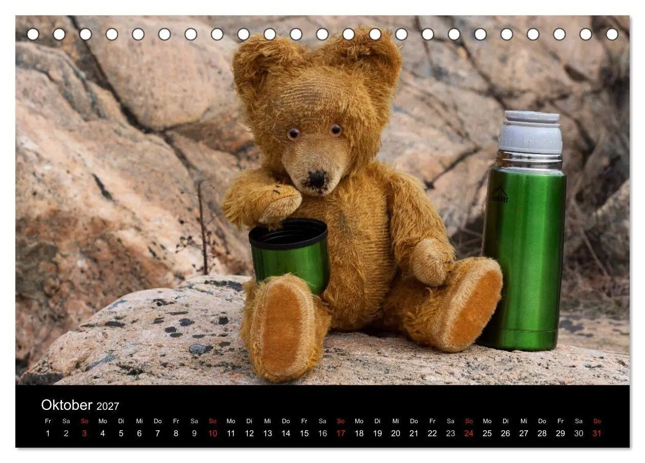 Bild: 9783594086193 | Teddy Basse, Fortsetzung... (Tischkalender 2027 DIN A5 quer),...