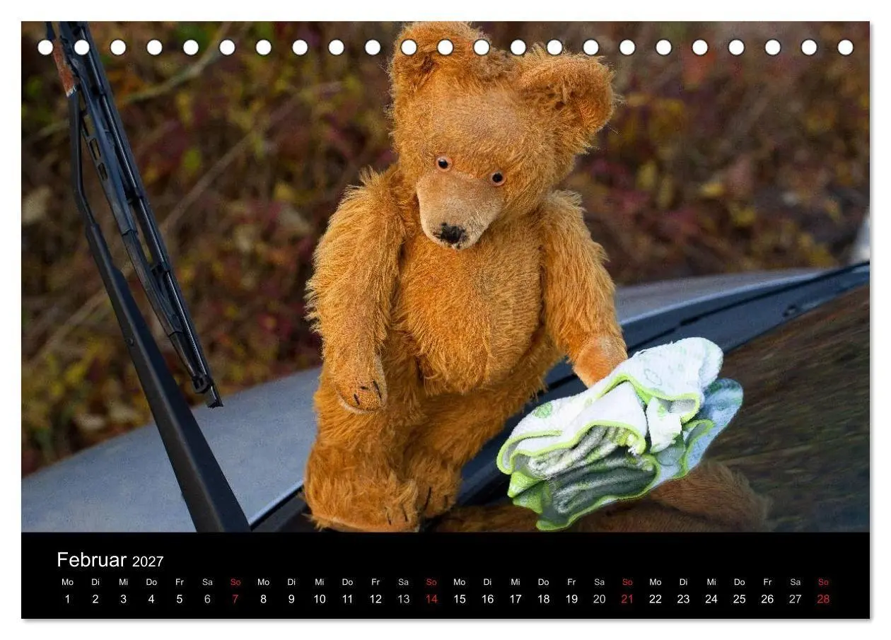 Bild: 9783594086193 | Teddy Basse, Fortsetzung... (Tischkalender 2027 DIN A5 quer),...