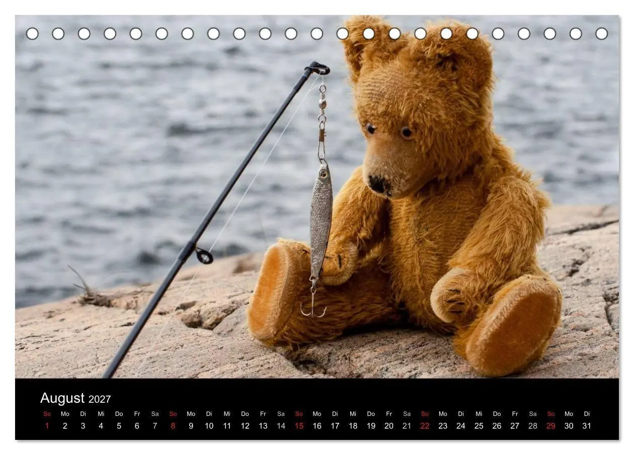 Bild: 9783594086193 | Teddy Basse, Fortsetzung... (Tischkalender 2027 DIN A5 quer),...