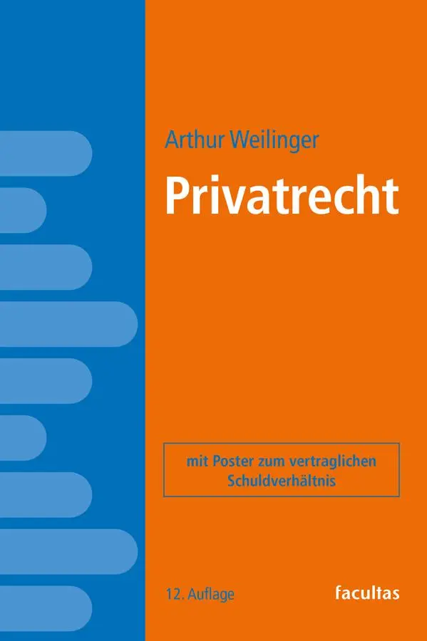 Cover: 9783708926193 | Privatrecht | mit Poster zum vertraglichen Schuldverhältnis | Buch