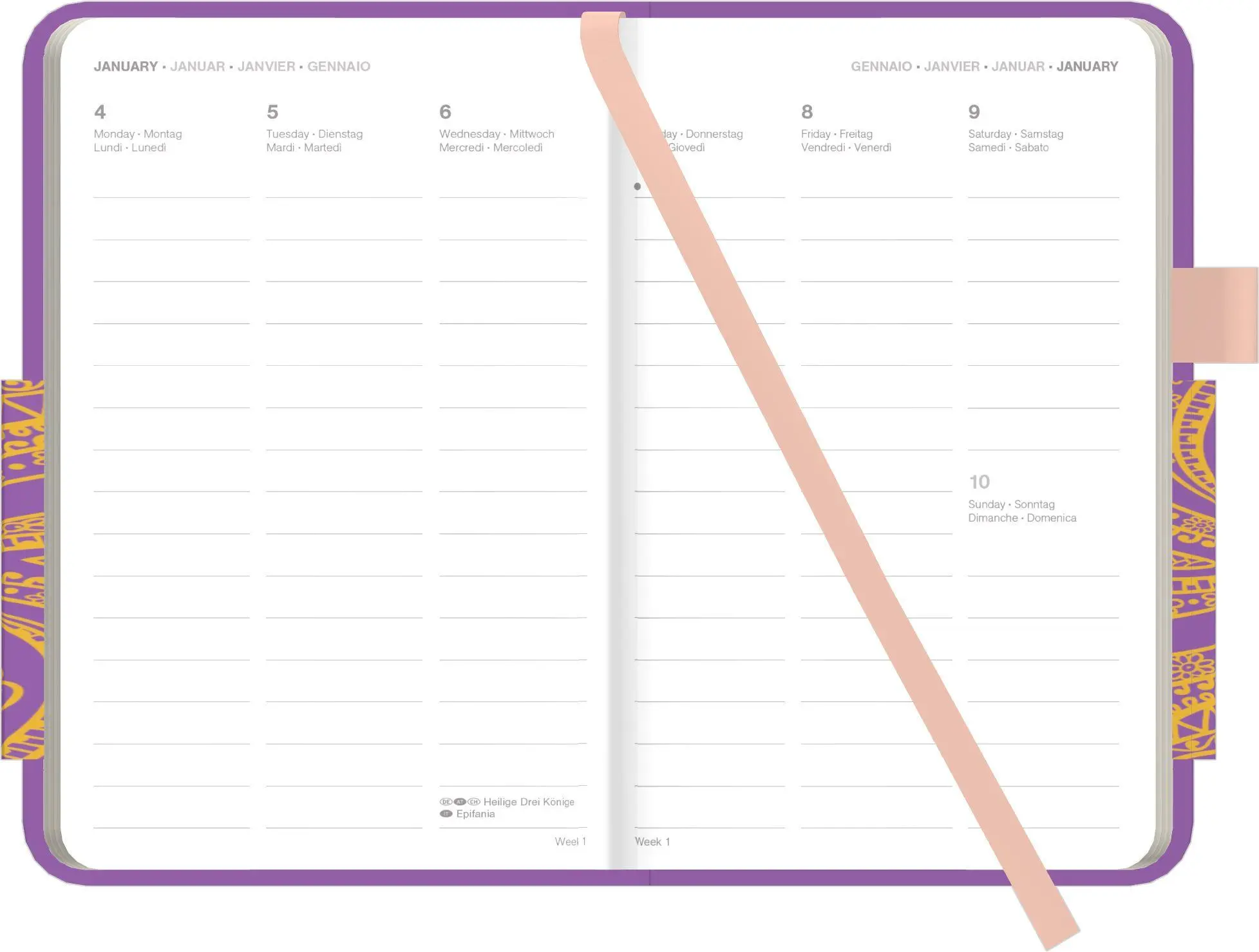 Bild: 4069095016293 | Cool Diary Fresh Purple 2027 | Neumann Verlage GmbH &amp; Co KG | Kalender