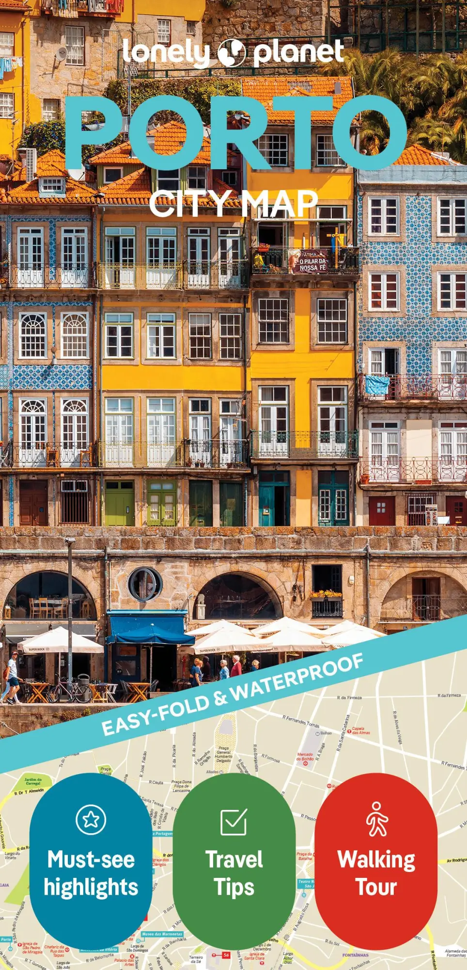 Cover: 9781787016293 | Lonely Planet Porto City Map | Lonely Planet | (Land-)Karte | Englisch