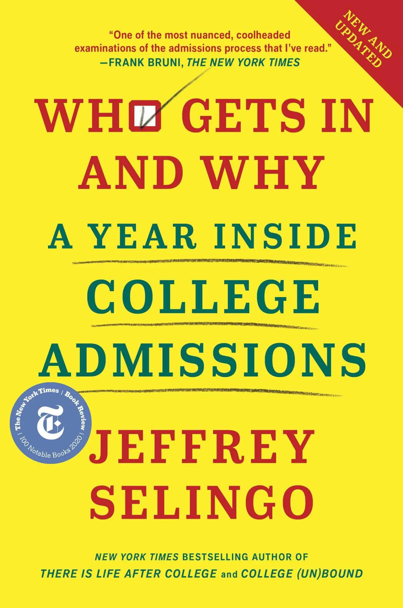 Cover: 9781982116293 | Who Gets in and Why | A Year Inside College Admissions | Selingo